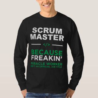 Camiseta Mestre do scrum