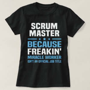 Camiseta Mestre do scrum