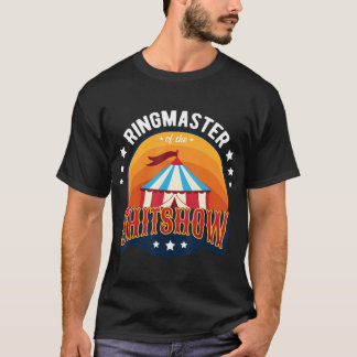 Camiseta Mestre do Shitshow Engraçado Bem-vindo ao Sh