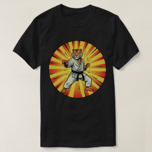 Camiseta Mestre do Tigre do Karate - Golpe de Poder das Art
