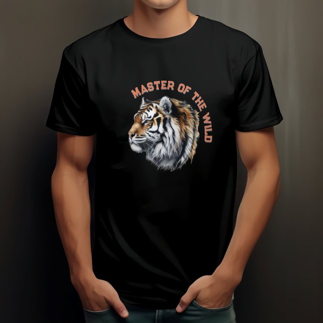 Camiseta Mestre do Tigre Selvagem (Criador carregado)