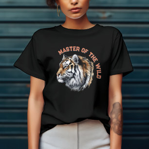 Camiseta Mestre do Tigre Selvagem