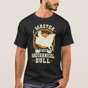Camiseta Mestre Do Touro Mecânico  Camisola De Cavaleiro De