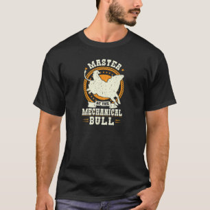 Camiseta Mestre Do Touro Mecânico  Cavaleiro De Touro