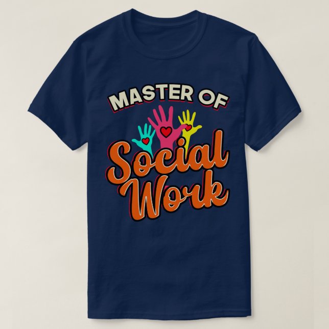 Camiseta Mestre do Trabalho Social (Frente do Design)