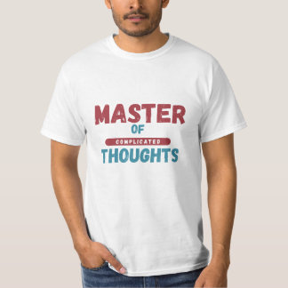 Camiseta Mestre dos Pensamentos Complicados