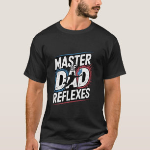 Camiseta Mestre dos Reflexos de Pai Design Divertido de Pai