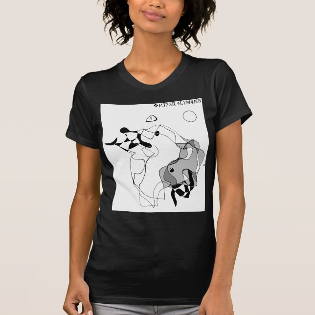 Camiseta Mestre e Margarita (Frente)