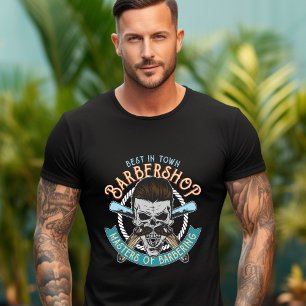 Camiseta Mestre em Barbershop em Barbering T-Shirt