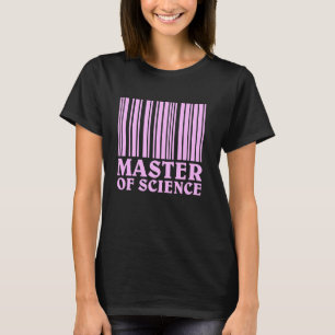 Camiseta Mestre em Ciências M SC Mestrado Ciências Barra