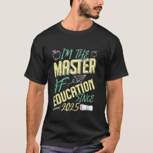 Camiseta MESTRE EM EDUCAÇÃO 2025 Professores com Mestrado