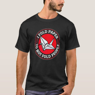 Camiseta Mestre em origami dobradura de papel artesanato gr