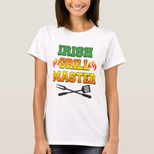 Camiseta Mestre irlandês da grade