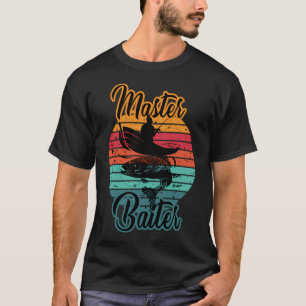 Camiseta Mestre Isca Engraçada Pesca