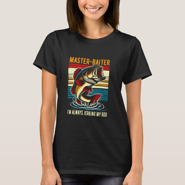 Camiseta Mestre Iseiçador Eu Estou Sempre Sacudindo Minha V (Frente)