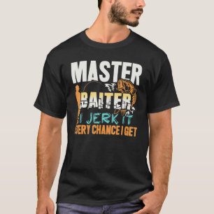 Camiseta Mestre Isqueiro Eu Sacudo Sempre Que Posso Pescand