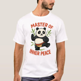 Camiseta Mestre pela Paz Interna - Kung Fu Panda Inspirada