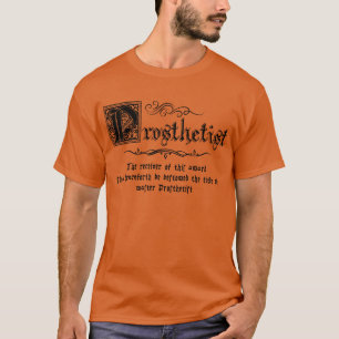 Camiseta Mestre Prosthetista Medieval