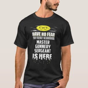 Camiseta Mestre Sargento Sargento Não Tem Medo