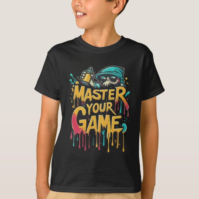 Camiseta Mestre seu jogo (Frente)