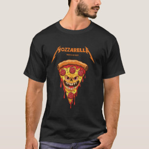 Camiseta Mestres da Mozzarella de Pizza Chef Foodie, Padeir