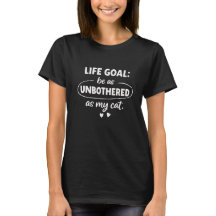 Camiseta Meta de Vida Ser Tão Indiferente Quanto M