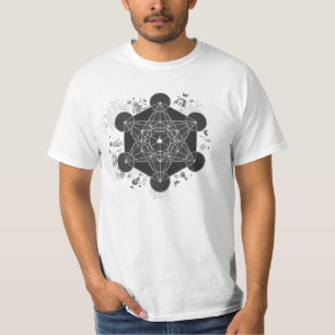 Camiseta Meta-Integração do cubo de Metatron