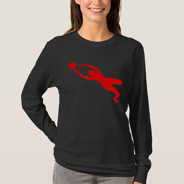 Camiseta Meta Keeper - Vermelho (Frente)