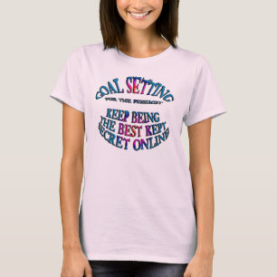 Camiseta Meta: Segredo Mantido Online