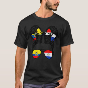 Camiseta Metade das Garotas do Paraguai equatorianas