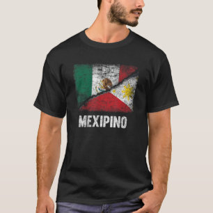 Camiseta Metade do México Bandeira das Filipinas