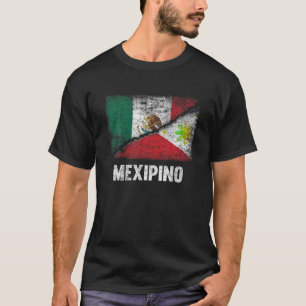 Camiseta Metade do México Bandeira das Filipinas