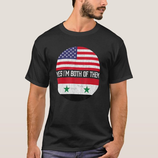 Camiseta Metade do Patrimônio Familiar Sírio-Americano (Frente)