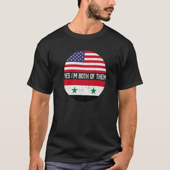Camiseta Metade do Patrimônio Familiar Sírio-Americano (Frente)