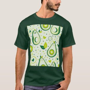 Camiseta Metades de abacate sorridentes
