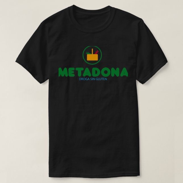 Camiseta metadona (Frente do Design)