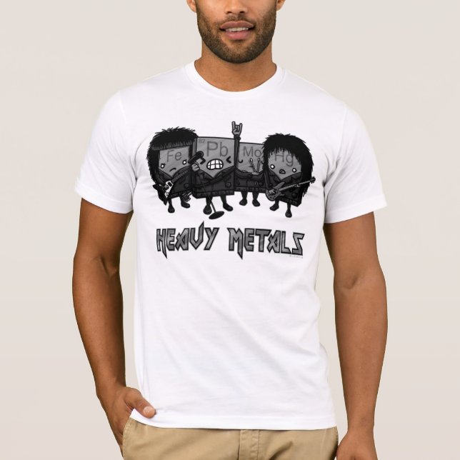 Camiseta Metais pesados (Frente)