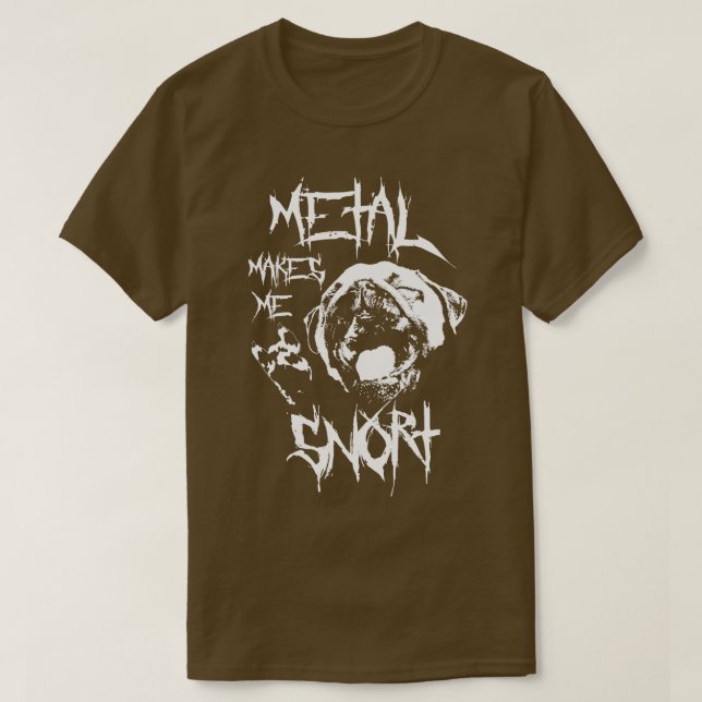 Camiseta Metal (Frente do Design)