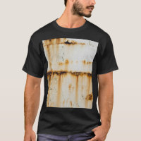 Metal branco enferrujado: superfície texturizada