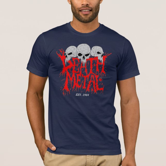 Camiseta Metal da morte (Frente)