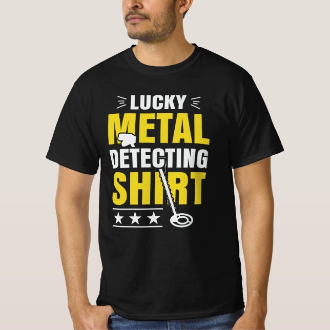 Camiseta Metal Detecting  T-Shirt (Frente)