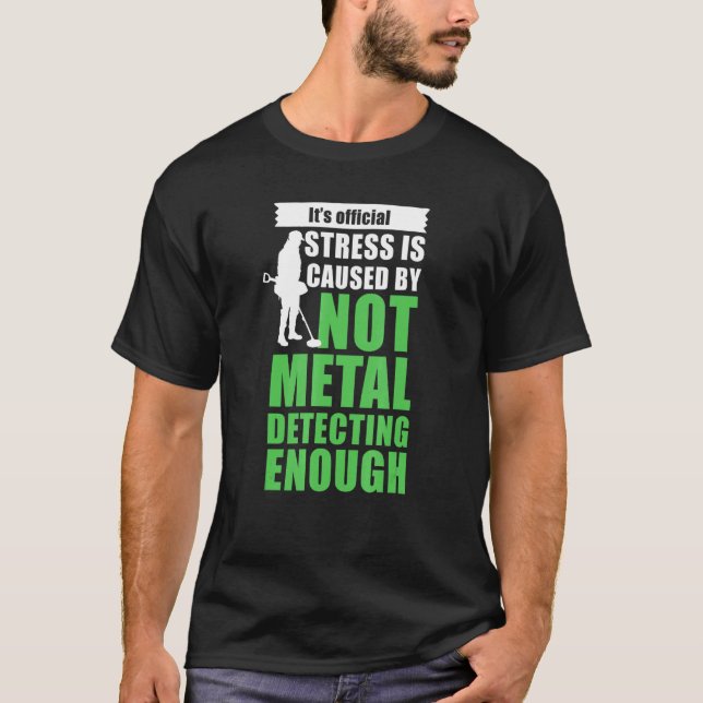 Camiseta metal detectorists metal detecting rally (Frente)