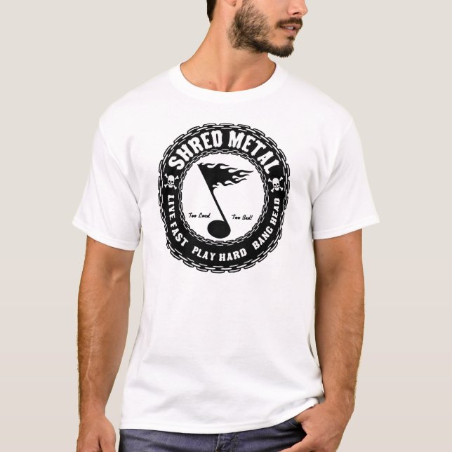 Camiseta Metal do fragmento (Frente)