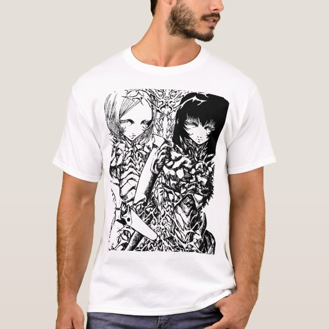 CAMISETA METAL GIRLS BLAME CLAYMORE (Frente)