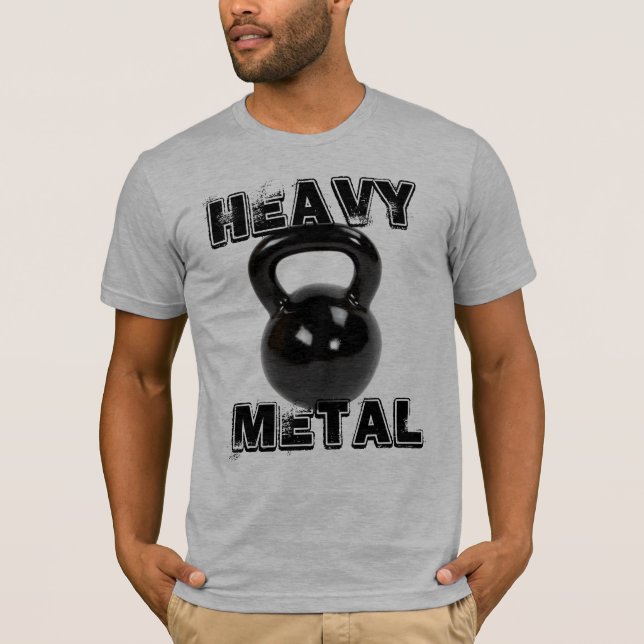 Camiseta Metal pesado (Frente)