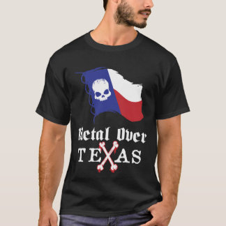 Camiseta Metal sobre o t-shirt de Texas