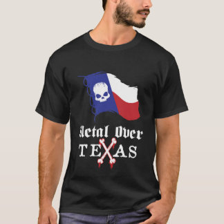 Camiseta Metal sobre o t-shirt de Texas