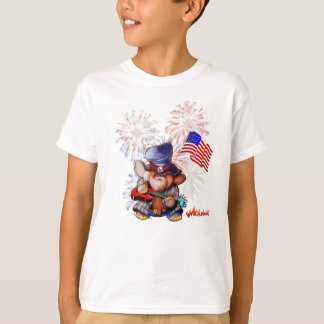 Camiseta Metalfant USA Flag Kid