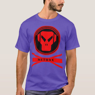 CAMISETA METALHEADZ METÁLICA VERMELHA