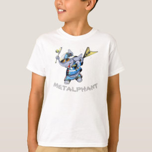 Camiseta Metalphant ostenta o t-shirt dos miúdos